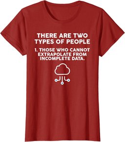 There are two kinds of people extrapolate geek joke design T-Shirt