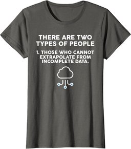There are two kinds of people extrapolate geek joke design T-Shirt