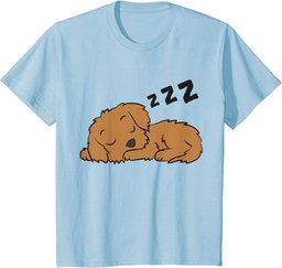 Cockapoo Dog Pajama Funny Sleeping Cockapoo T-Shirt