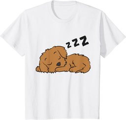 Cockapoo Dog Pajama Funny Sleeping Cockapoo T-Shirt
