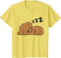 Cockapoo Dog Pajama Funny Sleeping Cockapoo T-Shirt