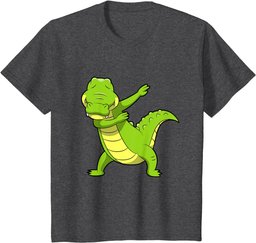 Dabbing Alligator T-shirt Crocodile shirt Men Women Kids T-Shirt