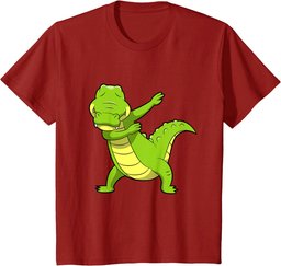 Dabbing Alligator T-shirt Crocodile shirt Men Women Kids T-Shirt