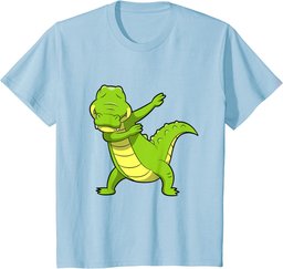 Dabbing Alligator T-shirt Crocodile shirt Men Women Kids T-Shirt
