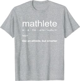 Mathlete Definition Funny Math Nerd T-Shirt