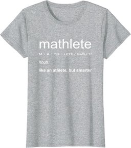 Mathlete Definition Funny Math Nerd T-Shirt