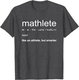 Mathlete Definition Funny Math Nerd T-Shirt