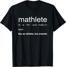 Mathlete Definition Funny Math Nerd T-Shirt