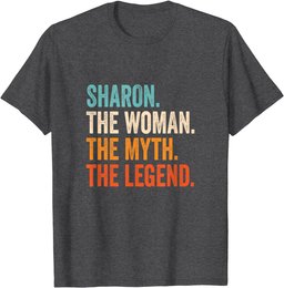 Sharon The Woman The Myth The Legend First Name Sharon T-Shirt