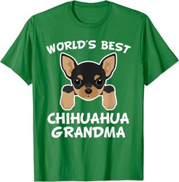 World's Best Chihuahua Grandma Dog Granddog T-Shirt T-Shirt