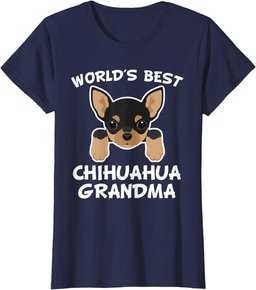 World's Best Chihuahua Grandma Dog Granddog T-Shirt T-Shirt