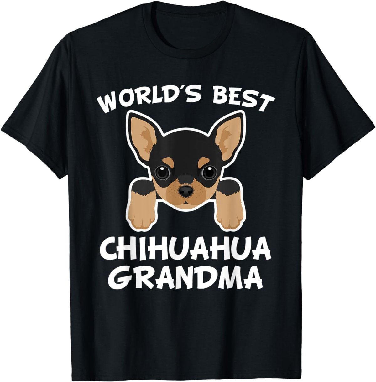 World's Best Chihuahua Grandma Dog Granddog T-Shirt T-Shirt