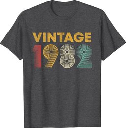 Vintage 1982 41st Birthday Gift Men Women 41 Years Old T-Shirt