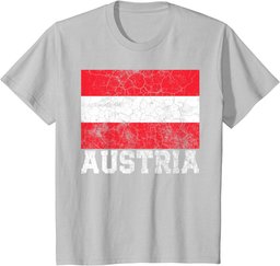 Austria Austrian Flag Pride Family Roots Men Women Kids Gift T-Shirt