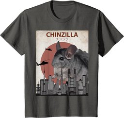 Chinzilla Funny Chinchilla T-Shirt | Chinchilla Lovers Gift T-Shirt