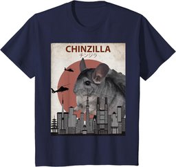 Chinzilla Funny Chinchilla T-Shirt | Chinchilla Lovers Gift T-Shirt