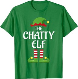 Chatty Elf Family Matching Group Christmas T-Shirt