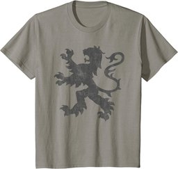 Distressed Scottish Jersey Rampant Lion Scotland Rugby Top T-Shirt