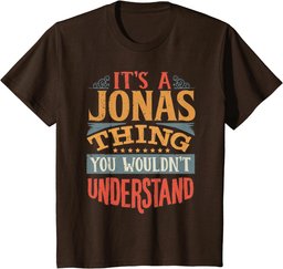 Jonas Name T-Shirt