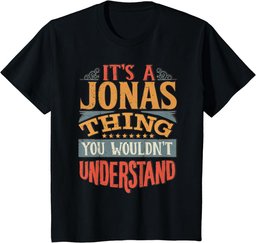 Jonas Name T-Shirt