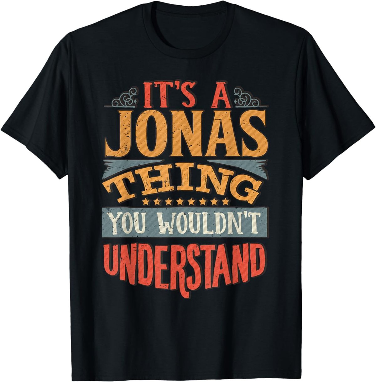 Jonas Name T-Shirt