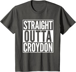 Straight Outta Croydon Home Town T-Shirt