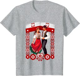 Polish Traditional Folk Dancers T-Shirt
