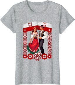 Polish Traditional Folk Dancers T-Shirt