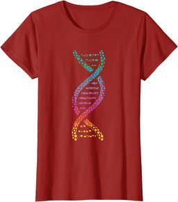 DNA Molecular World Genes Biology Lover Geek Gift T-Shirt
