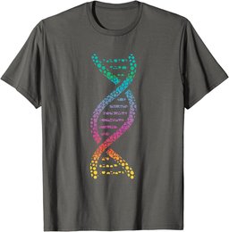 DNA Molecular World Genes Biology Lover Geek Gift T-Shirt