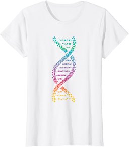 DNA Molecular World Genes Biology Lover Geek Gift T-Shirt