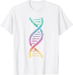DNA Molecular World Genes Biology Lover Geek Gift T-Shirt