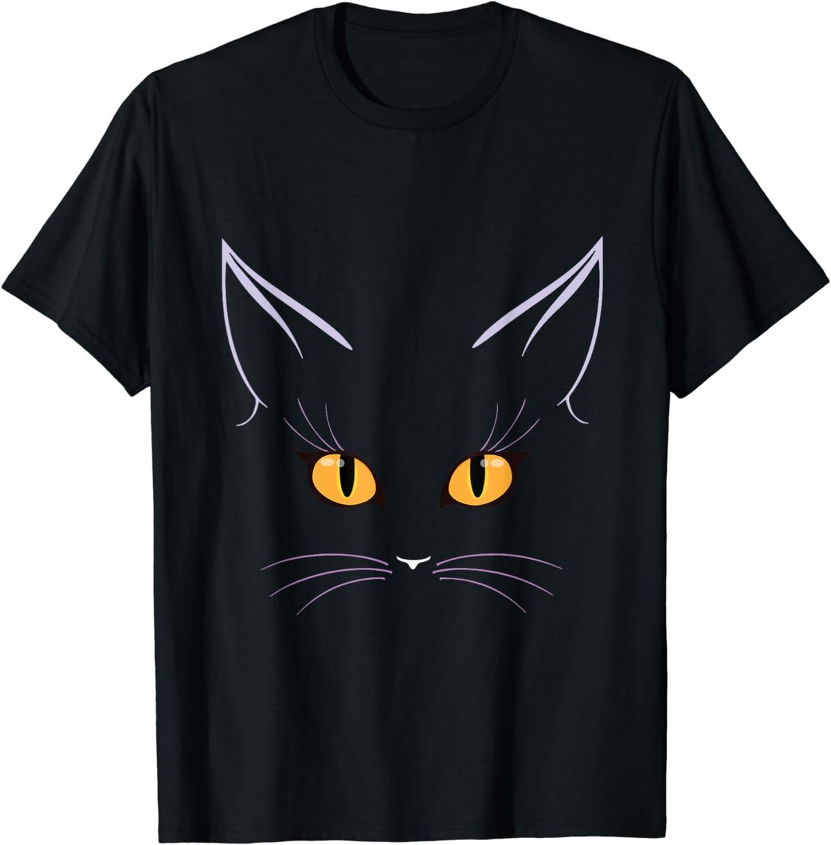 Cat Tshirt Gift Lover of Cats Face Mens Womens Adult Kids T-Shirt