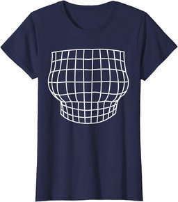 Magnified Chest Optical Illusion T-Shirt