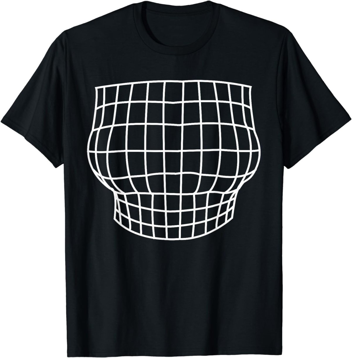 Magnified Chest Optical Illusion T-Shirt