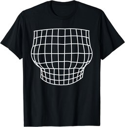 Magnified Chest Optical Illusion T-Shirt