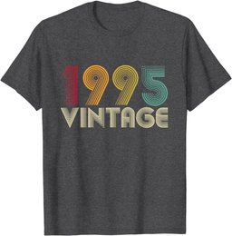 29th Birthday Gift 29 Years Old Men Women Retro Vintage 1995 T-Shirt