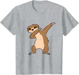Dabbing Sloth Cute Sloth Dab Kids Dabbing Sloths T-Shirt