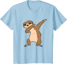 Dabbing Sloth Cute Sloth Dab Kids Dabbing Sloths T-Shirt