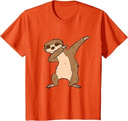 Dabbing Sloth Cute Sloth Dab Kids Dabbing Sloths T-Shirt