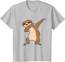Dabbing Sloth Cute Sloth Dab Kids Dabbing Sloths T-Shirt