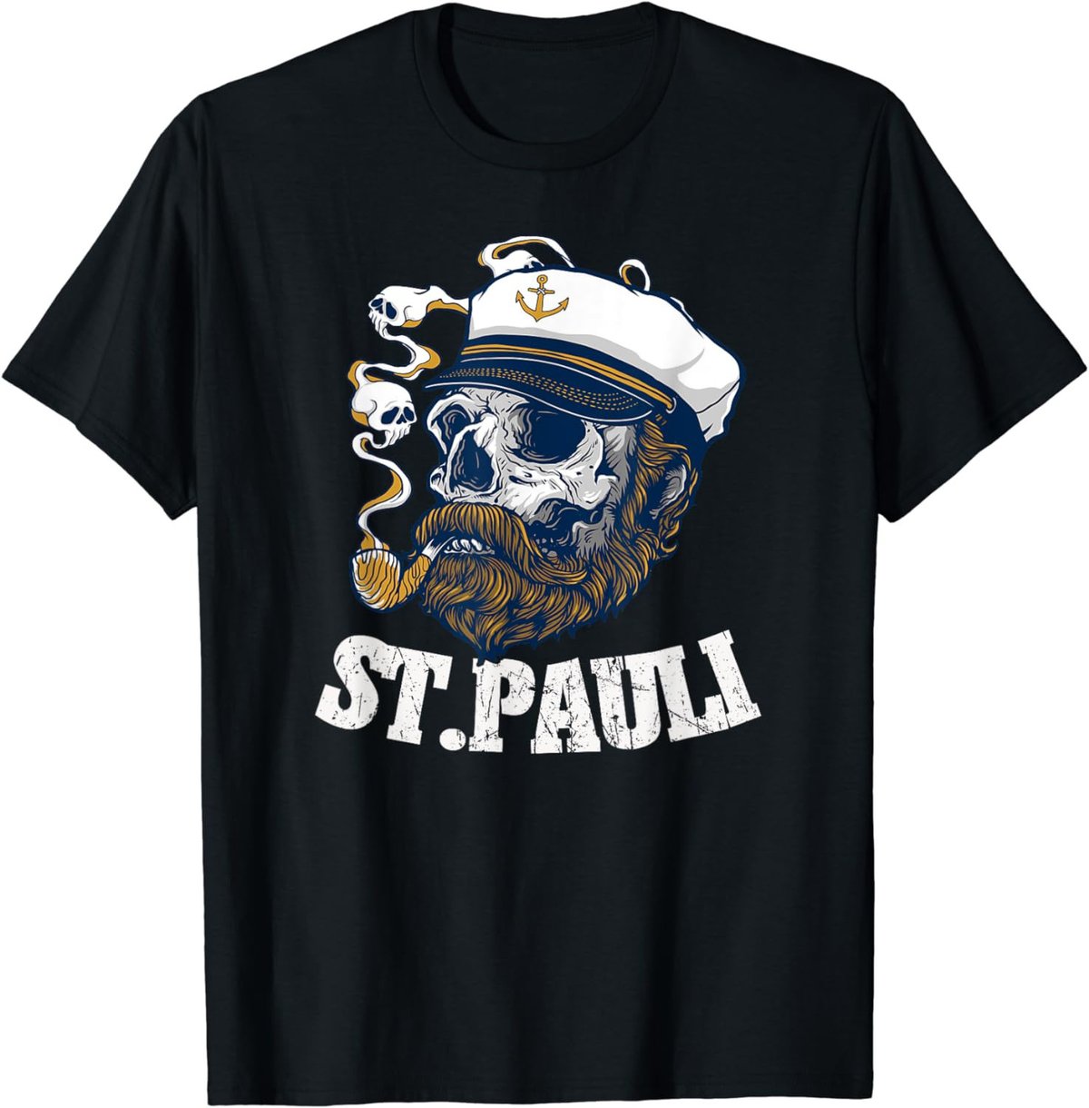 Hamburg St. Pauli Skull Paulian Saint Pauli T-Shirt