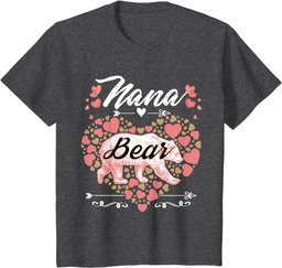 Nana Bear Shirt for Women - Mother's Day and Birthday Tshirt