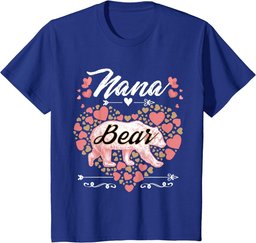 Nana Bear Shirt for Women - Mother's Day and Birthday Tshirt