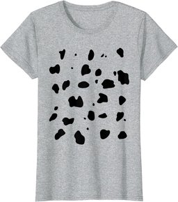 Dalmatian Dog Costume Shirt Kids Animal Funny Halloween Pet T-Shirt
