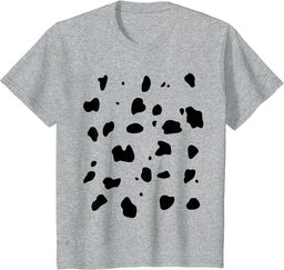 Dalmatian Dog Costume Shirt Kids Animal Funny Halloween Pet T-Shirt