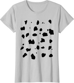 Dalmatian Dog Costume Shirt Kids Animal Funny Halloween Pet T-Shirt