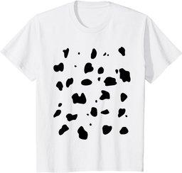 Dalmatian Dog Costume Shirt Kids Animal Funny Halloween Pet T-Shirt