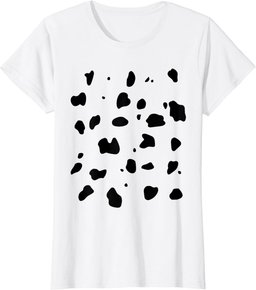 Dalmatian Dog Costume Shirt Kids Animal Funny Halloween Pet T-Shirt