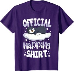 Sleeping Penguin Lover Official Napping T-Shirt
